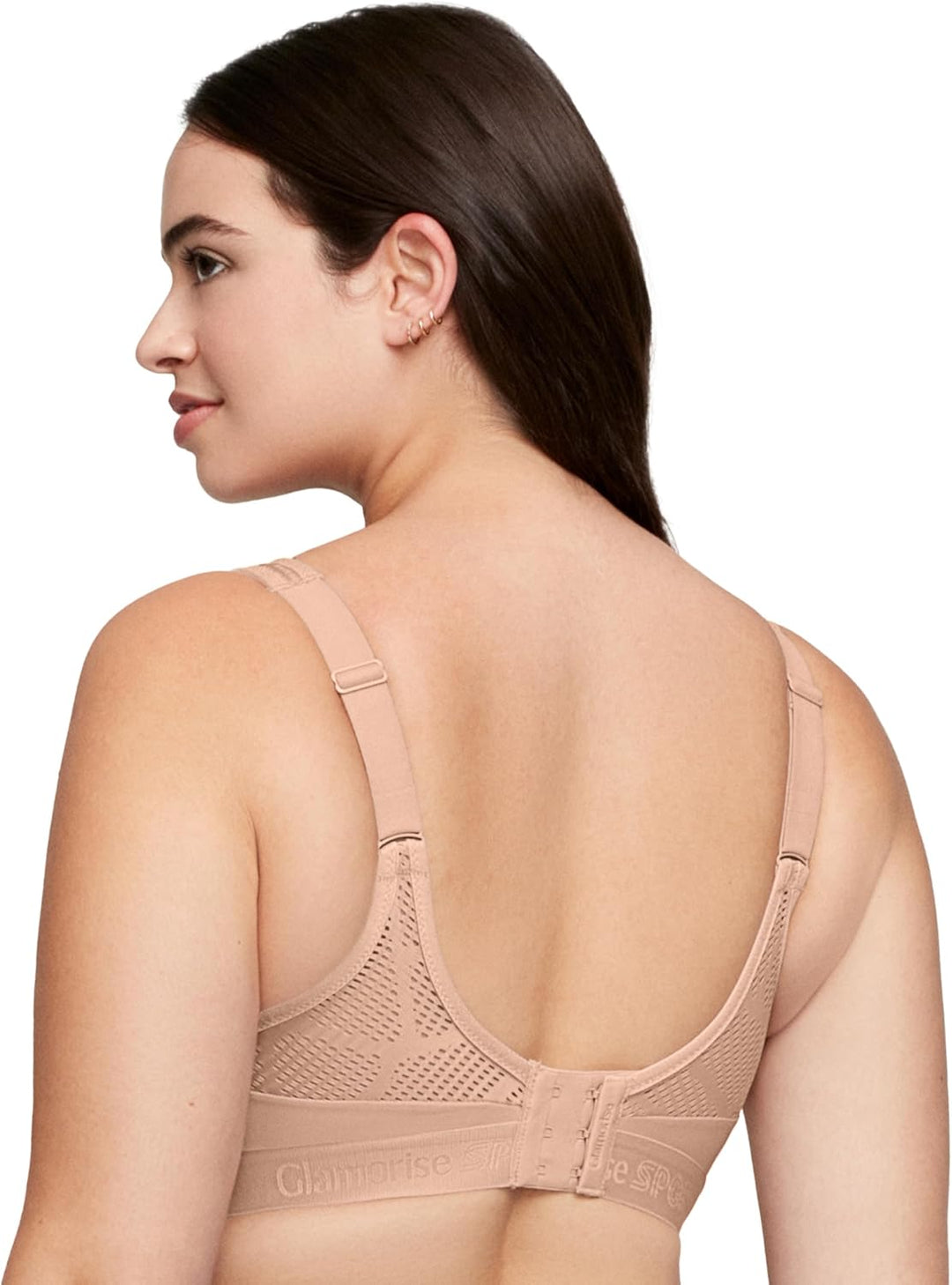 Glamorise Damen Sports Bra, Undurchsichtige 75C Haut, 75C Haut