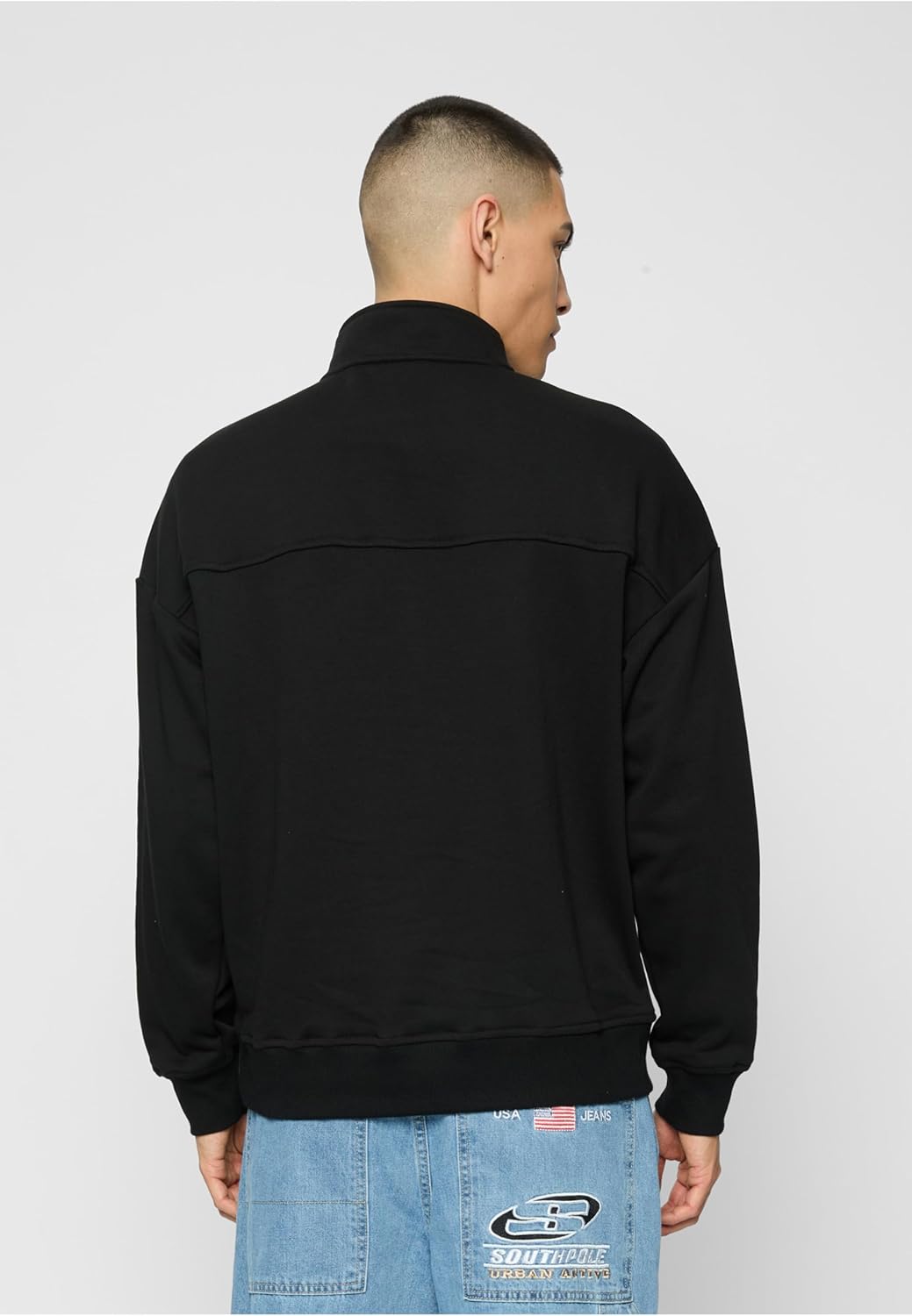 Starter Black Label Herren Starter Triangle Troyer S Black/White, S Black/White