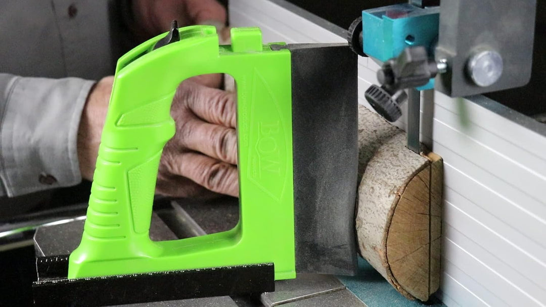BOW Products GuidePRO GP5 Bandsägenführung – Vertikales Resaw Featherboard für Bandsäge – Sicherheit