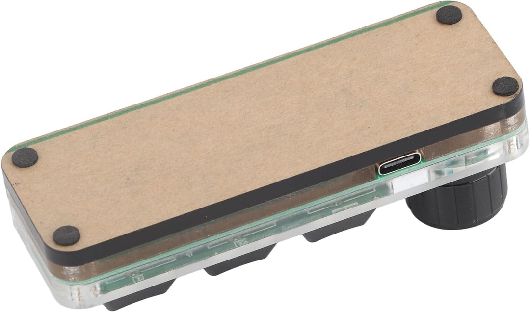 ASHATA 3-Tasten-Makro-Pad, RGB-Hintergrundbeleuchtung, OSU-Tastatur, Programmierbare -Tastatur, Mult