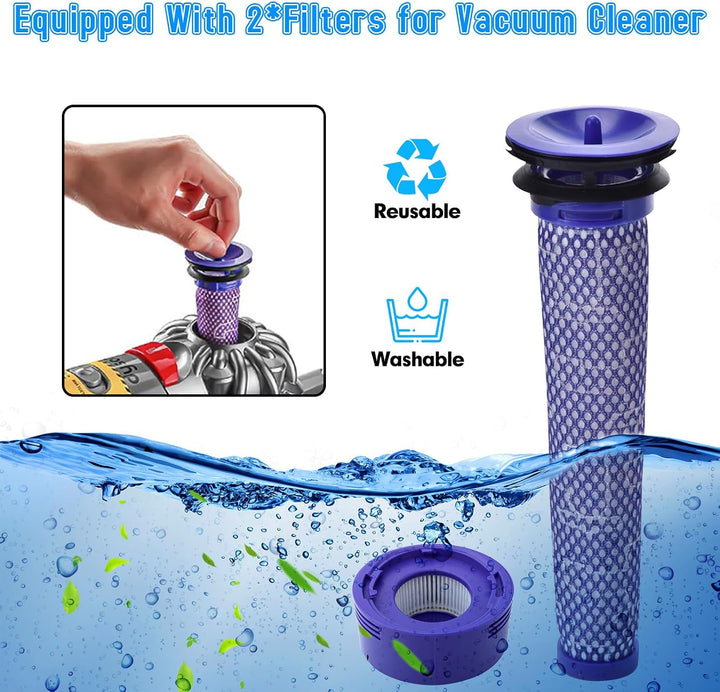V8 Akku für Dyson, Powtree Ersatzakku für Dyson SV10 215681 967834-05 | Kompatibel mit V8 Absolute A
