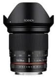 Rokinon 20 mm f/1.8 AS ED UMC Weitwinkelobjektiv mit integriertem AE-Chip für Nikon, Nikon
