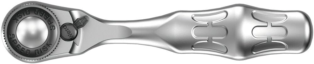 Wera 8008 A Zyklop Mini 3 Knarre mit 1/4"-Antrieb, 1/4" x 87 mm