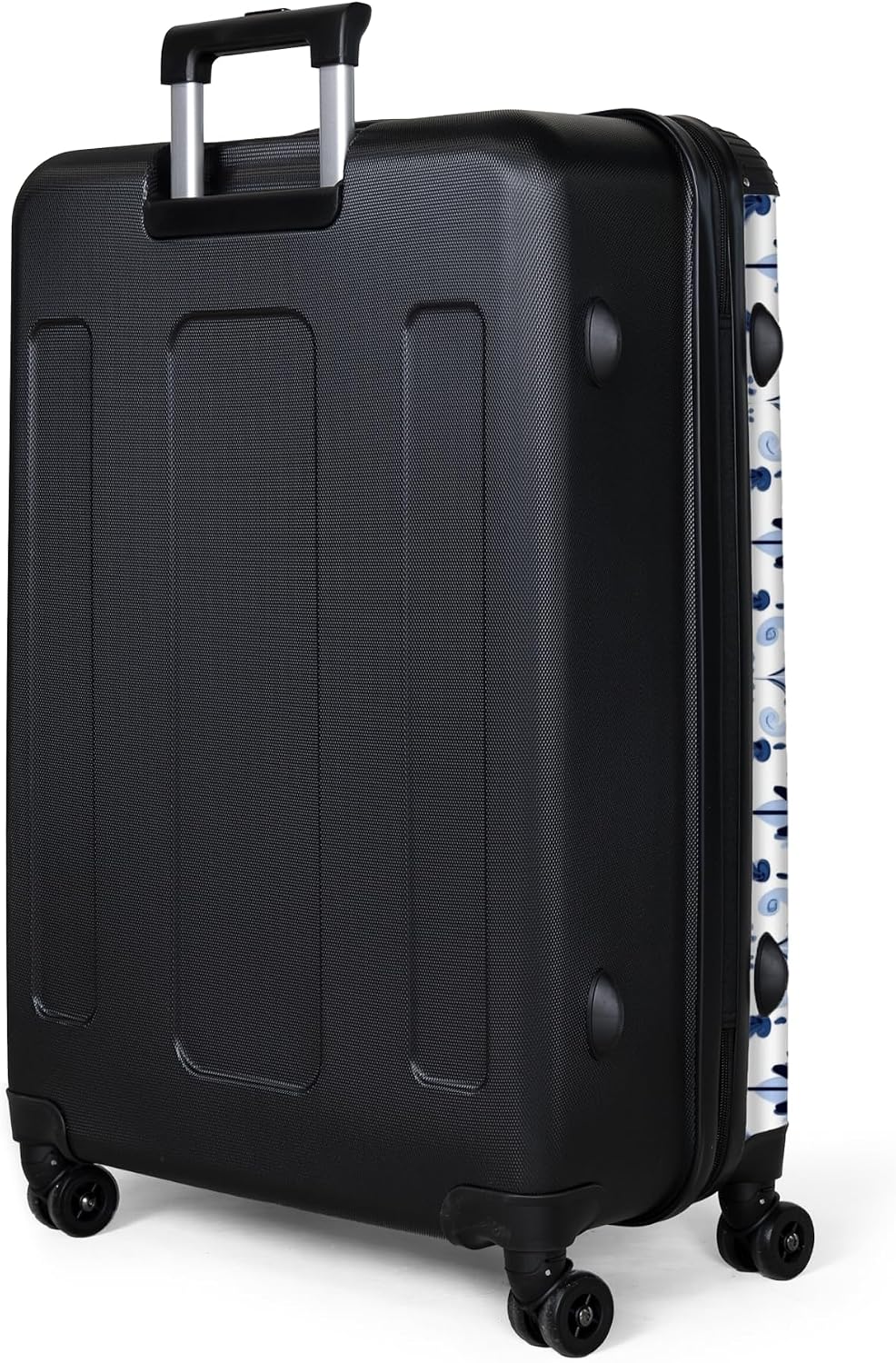 NoBoringSuitcases.com® Koffer XL Gross 77x51.5x28 cm Reisekoffer mit 4 Rollen Leicht Trolley Hartsch