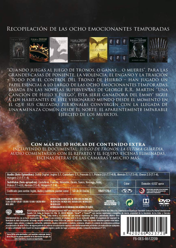 Juego de Tronos. La Serie Completa