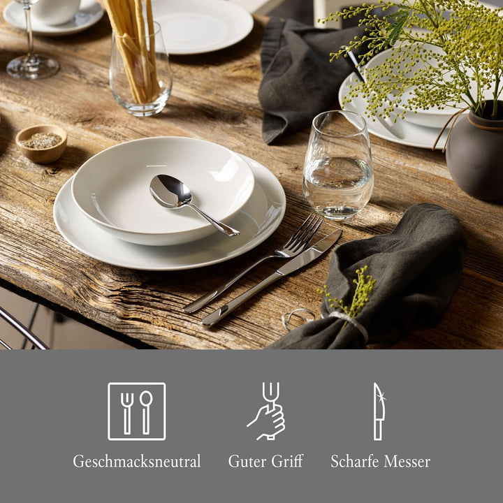 Vivo - Villeroy & Boch Group - New Fresh Basic | Tafelbesteck, 24 tlg. | Für 6 Personen | Edelstahl