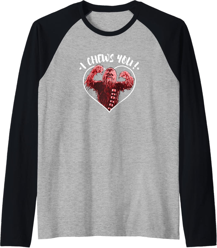 Star Wars The Mandalorian I Chews You Raglan