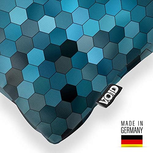 VOID Hexagon Muster Kissenbezug Kissenhülle Sofakissen Kissen Deko Outdoor-Kissen Dekokissen, Kissen