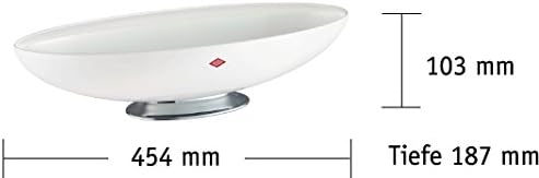 Wesco Obstschale/Brotkorb, Metall, Weiss, Einheitsgrösse Weiss Einheitsgrösse, Weiss Einheitsgrösse