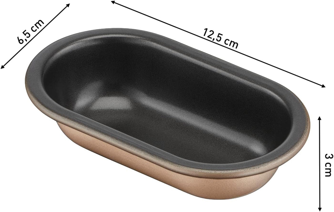 Tefal Creabake J3088304 Brotbackform mit Antihaftbeschichtung, einfaches Herausnehmen, stapelbar, ei