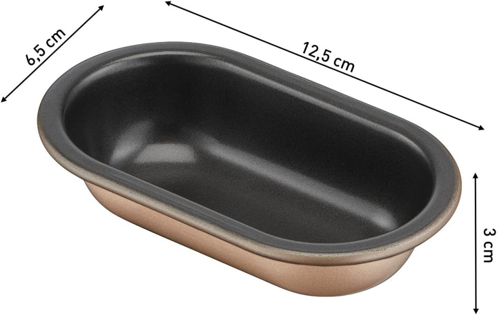 Tefal Creabake J3088304 Brotbackform mit Antihaftbeschichtung, einfaches Herausnehmen, stapelbar, ei