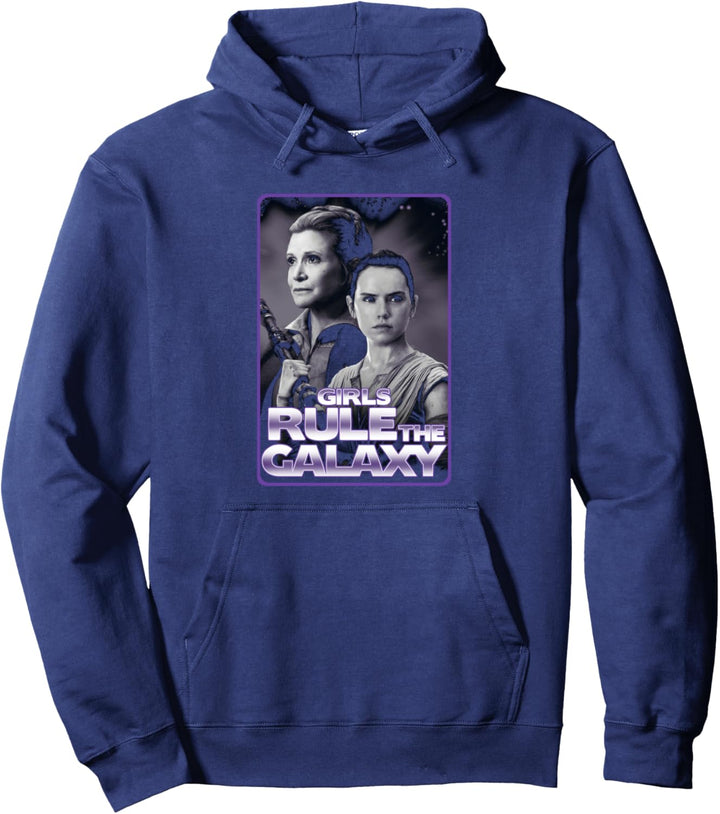 Star Wars General Organa, Rey Episode 7 Sticker Pullover Hoodie