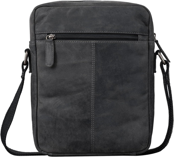 STILORD 'Fox' Herrentasche Leder Vintage Messenger Bag Männer Handtasche klein für 10,1 bis 10,5 Zol