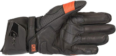 Alpinestars Men's Motorcycle Gloves (Black, Small) 3XL schwarz / rot, 3XL schwarz / rot