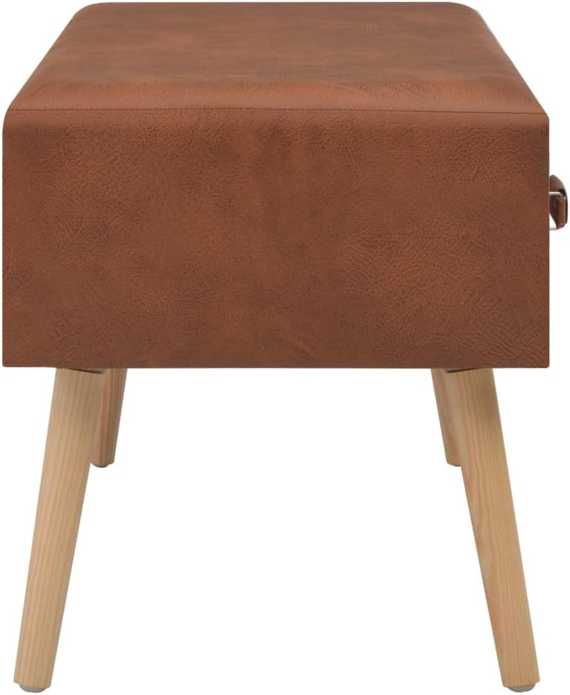 vidaXL Bank mit Schubladen Sitzbank Flurbank Truhenbank Polsterbank Sitzhocker Sitztruhe Aufbewahrun