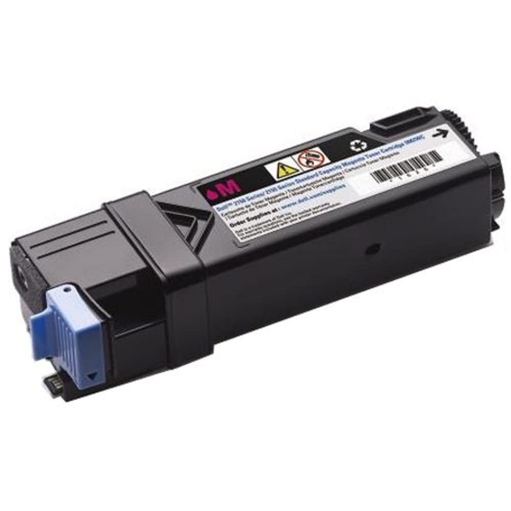 Original Dell 2150cn/cdn & 2155cn/cdn Standard Capacity Toner Kit, ca. 1.200 Seiten, magenta Magenta
