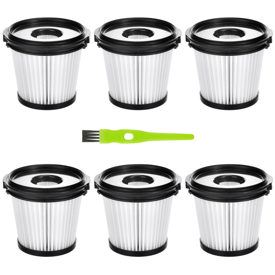 6 Stück Filter Ersatzteile Zubehör für Shark Detect Pro IW3611DE / IW3611EU / IW3612EU / IW1611DE/ I