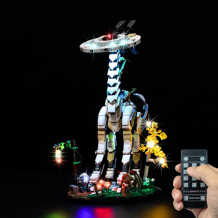 Kyglaring LED Beleuchtungsset (kein Modell) Entworfen für LEGO Horizon Forbidden West:Tallneck 76989