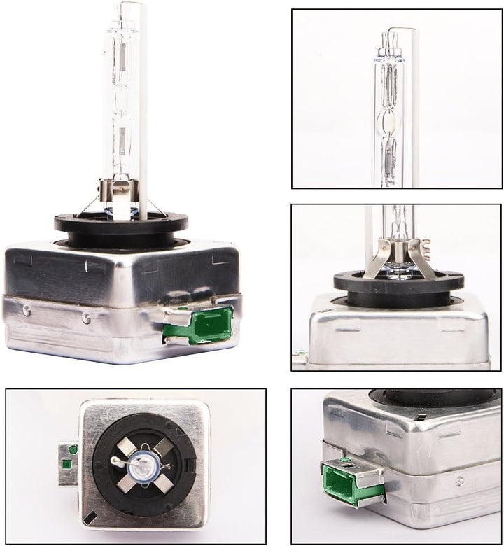 Ricoy 12V D3S Hid Xenon Brenner Scheinwerferlampe-8000K 35W Ersatzlicht 2 Stück 8000 K., 8000 K.