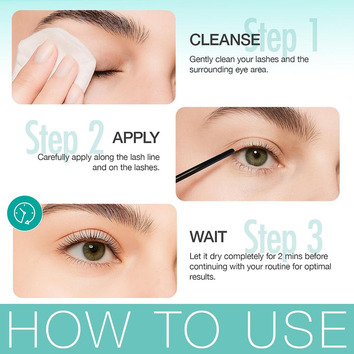 LASHVIEW Eyelash Growth Serum (0.17fl.oz / 5ml) - Premium Lash Enhancer for Longer, Thicker, Fuller