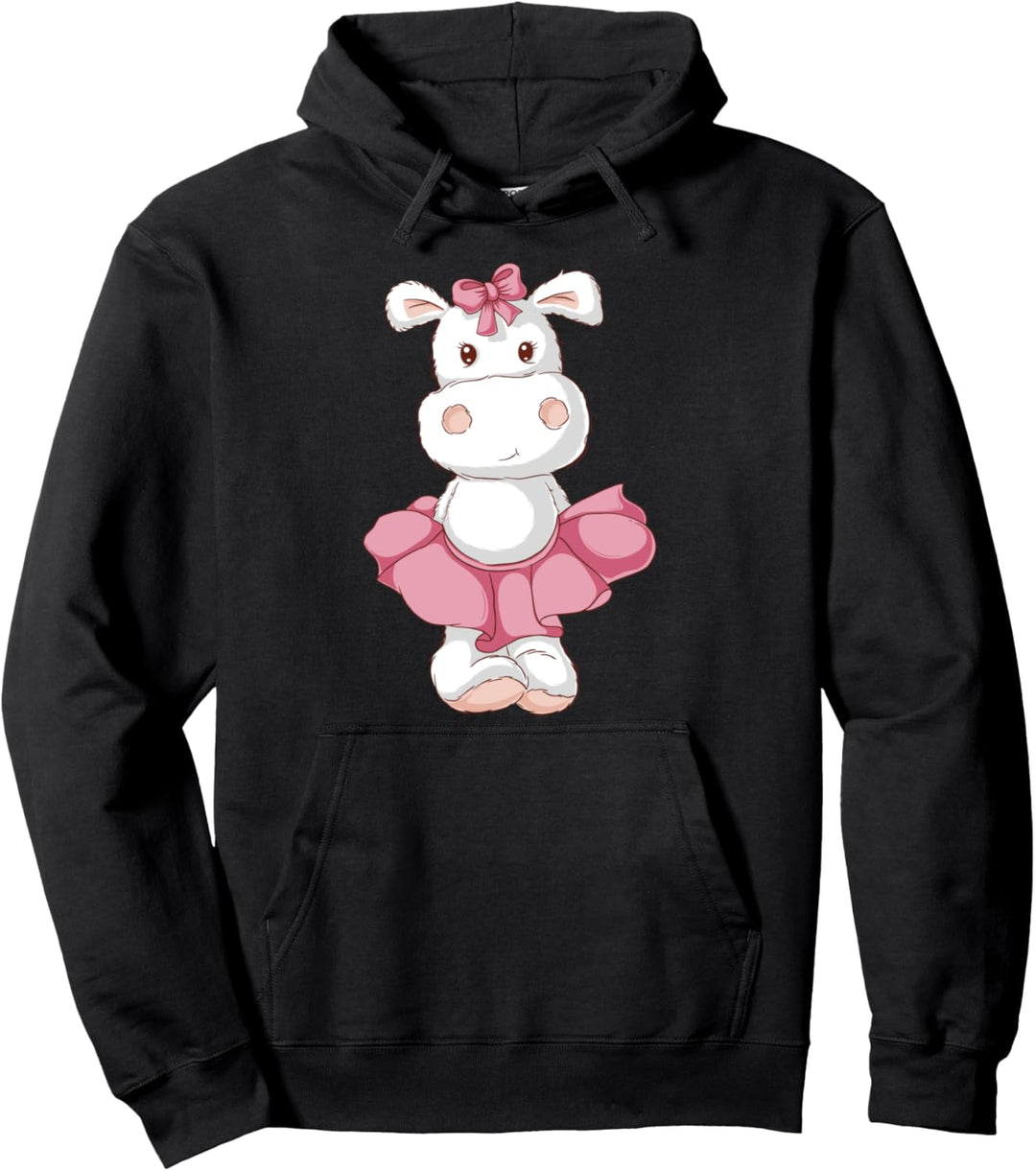 Hippo Nilpferd Flusspferde Pullover Hoodie