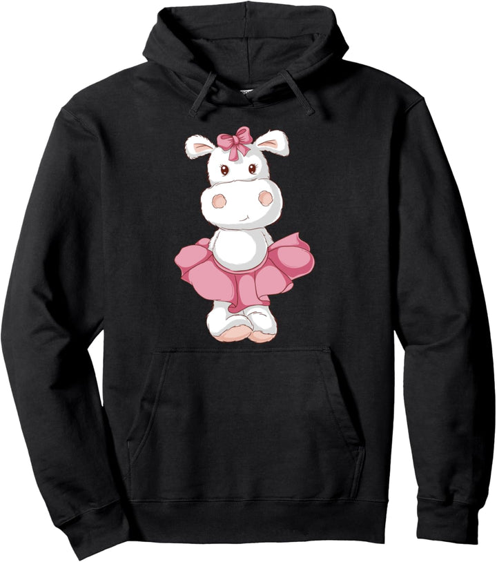 Hippo Nilpferd Flusspferde Pullover Hoodie