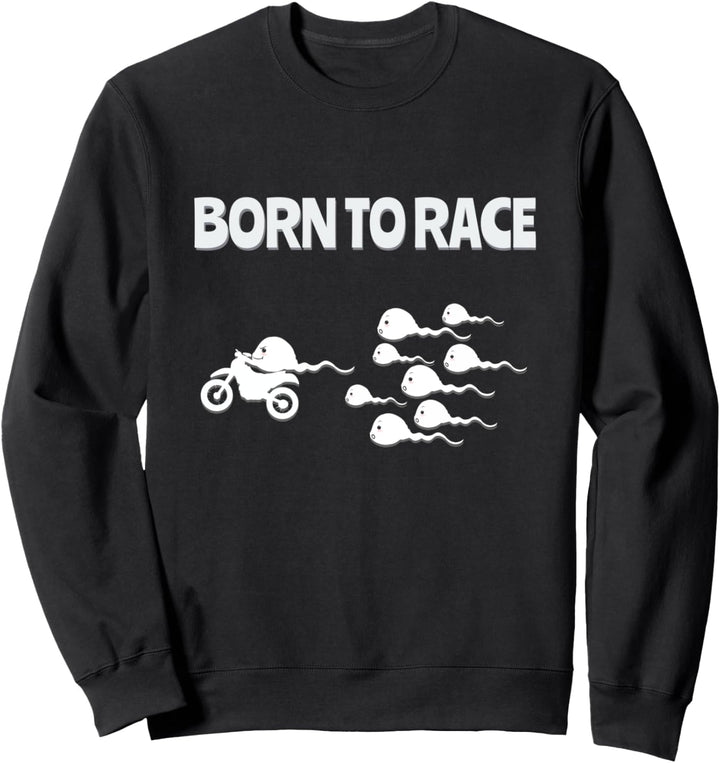 Motorrad Spruch Motorradfahrer Geschenk für Motorsport Club Sweatshirt