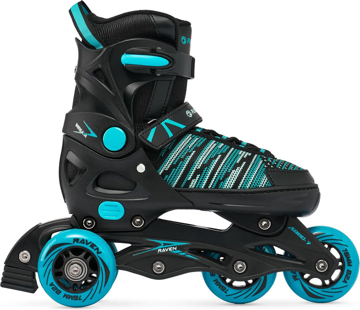 RAVEN 4in1 Inline Skates Triskates Rollschuhe Schlittschuhe Inliner für Kinder und Erwachsene verste