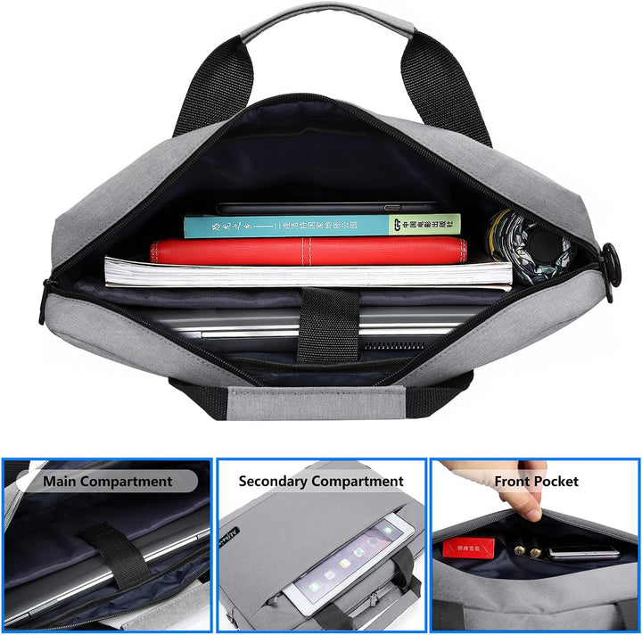 Alfheim Laptoptasche mit Schultergurt 15.6/16 Zoll Herren Damen Leichte Wasserdichte Weiche Computer