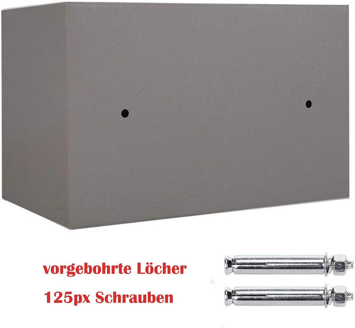 Tresor 4,6 l elektronische Kombination kleine Elektrogeräte Möbeltresor, Kleiner Tresor, Safe, Schra