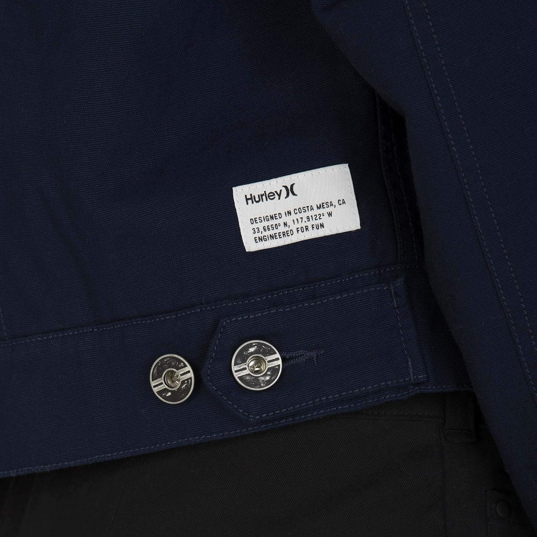 Hurley Damen W Trouper Sherpa Jacket Weste XS Obsidian, XS Obsidian