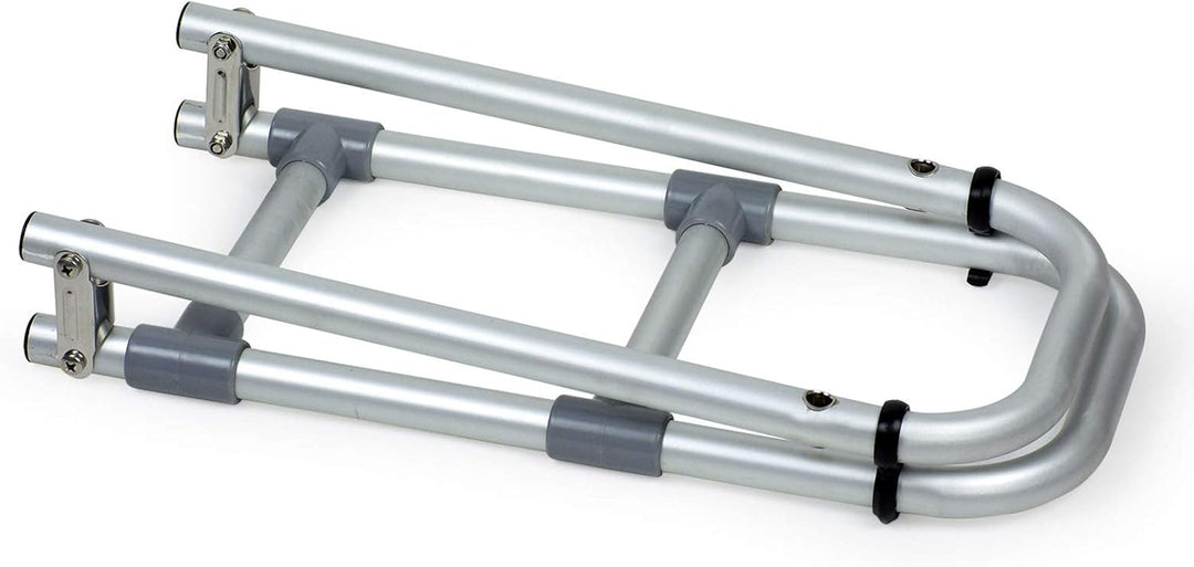 Badeleiter Aluminium für Schlauchboot klappbar 2 Stufen 240x900cm 3 Stufen, 3 Stufen