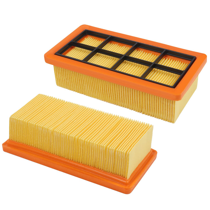 2 Stück Filter für Kärcher AD 4 Premium, AD 4, AD 2, AD 2 Battery, AD 3, AD 3 Premium, AD 3200, AD 3