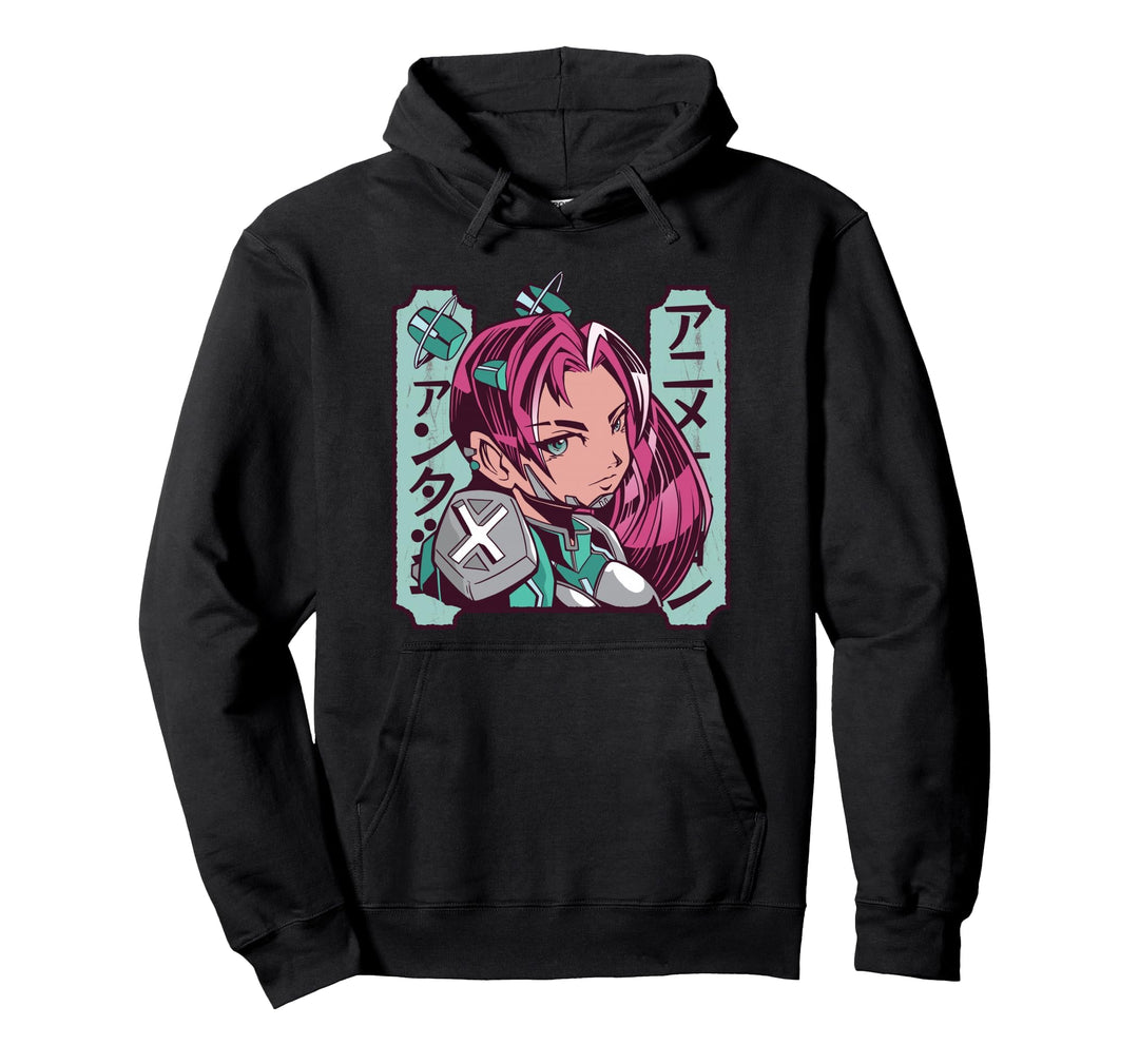 Japanische Cartoon Kunst, Frauen Und Mädchen Anime Pullover Hoodie