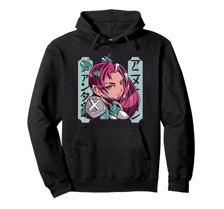 Japanische Cartoon Kunst, Frauen Und Mädchen Anime Pullover Hoodie