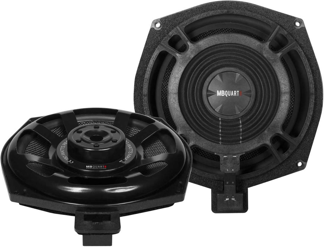 MB Quart QMB200W - 20 cm Passiv Subwoofer mit 300 Watt (RMS: 180 Watt) für BMW E/F/G