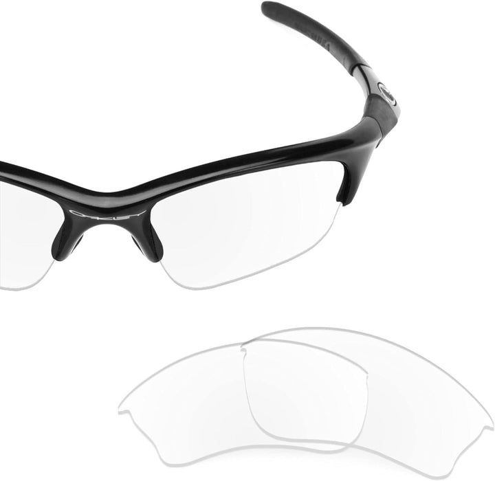 REVANT Ersatzgläser für Oakley Half Jacket XLJ - Kompatibel mit für Oakley Half Jacket XLJ Kristallk