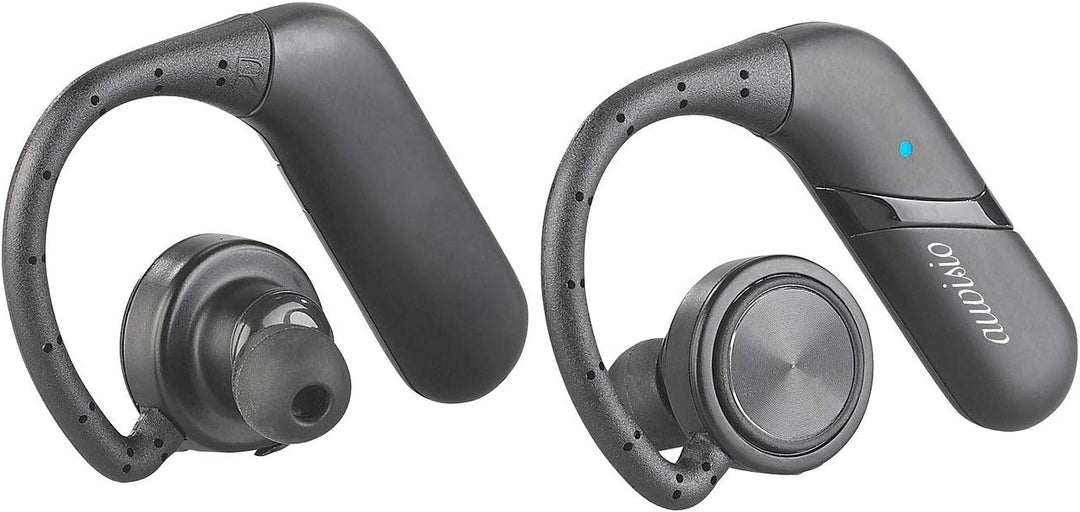 auvisio Ohrhörer, Bluetooth: True Wireless In-Ear-Headset, Ohrbügel, Bluetooth 5, 15 Std. Spielzeit