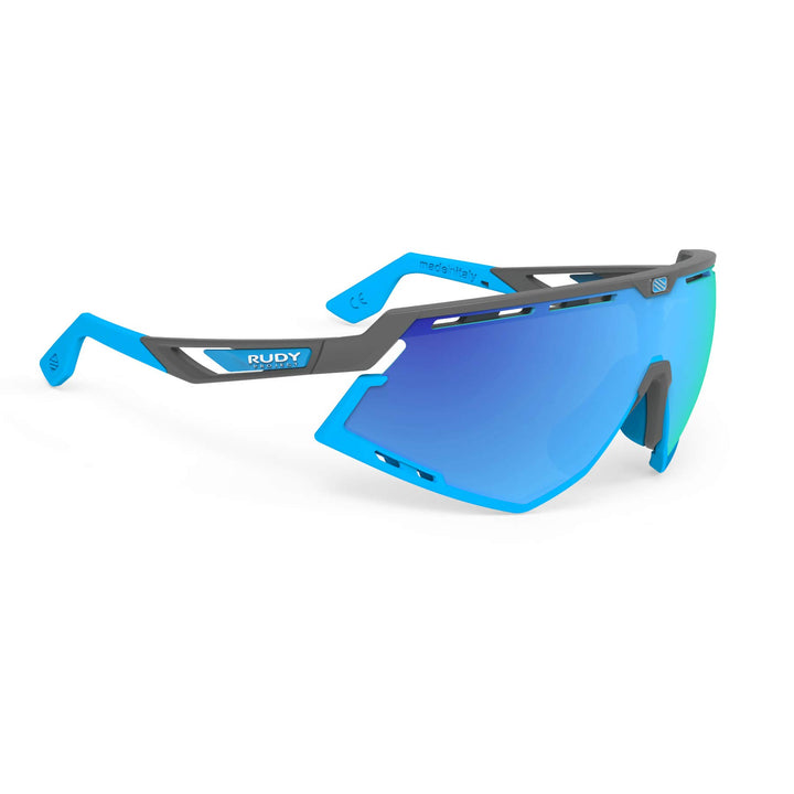 Rudy Project Defender Brille blau/grau 2022 Fahrradbrille
