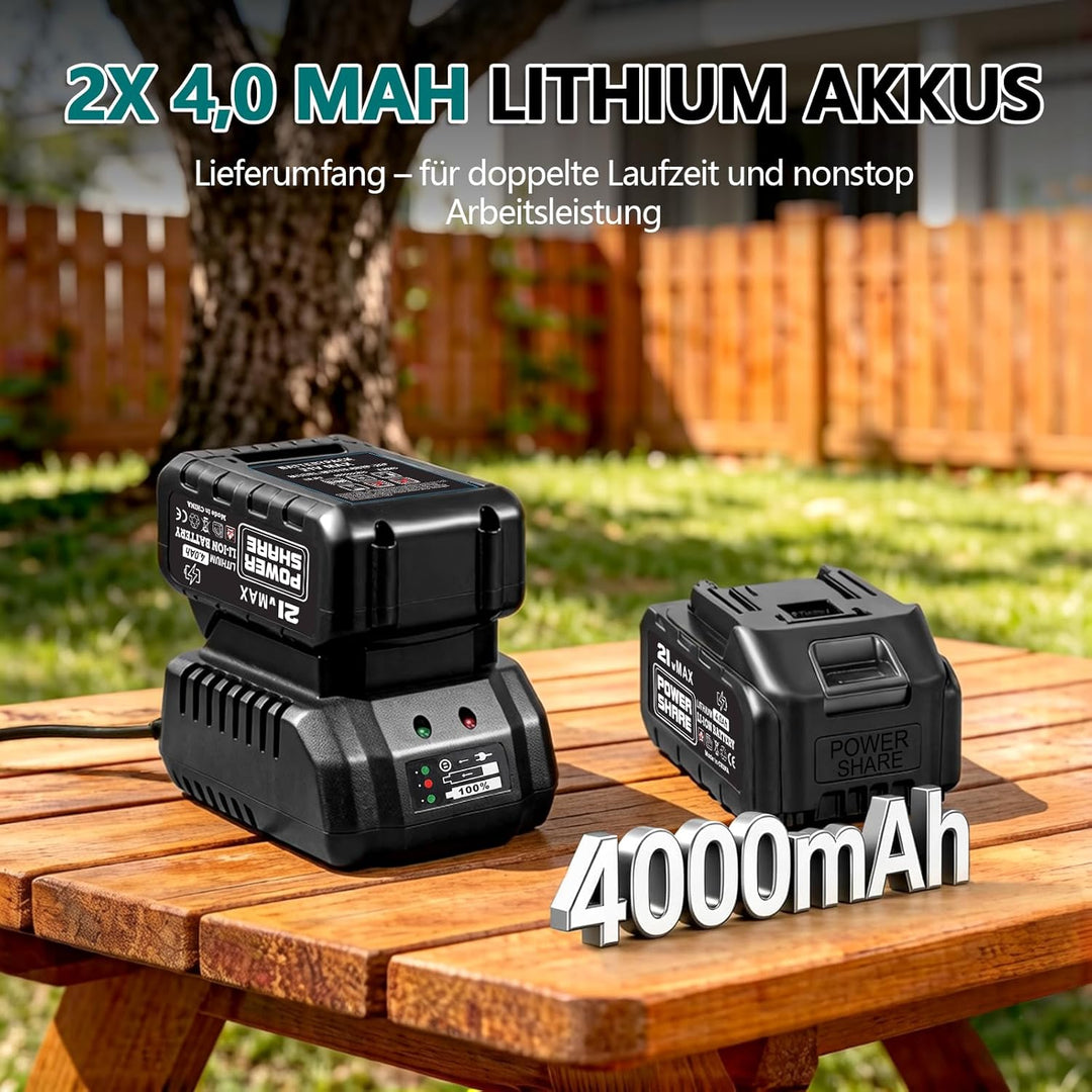 Akku Rasentrimmer für Makita-Akkus 3-in-1 Freischneider &amp; Kantenschneider | Rasentrimmer mit Unkraut