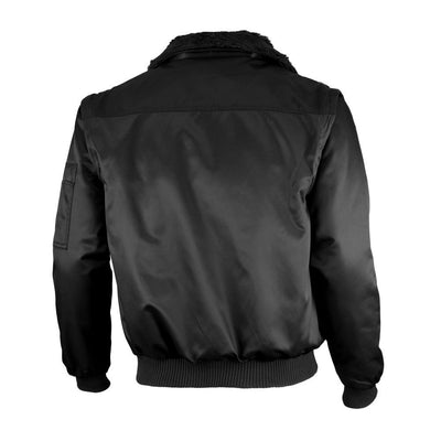 texxor Herren Pilotenjacke Oslo Arbeitsjacke mit abnehmbaren rmeln schwarz XXL, Schwarz, XXL EU XXL