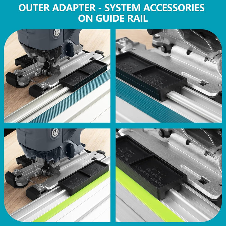 Stichsäge Adapter für Makita & Festool Führungsschienen 18v Max DJV181Z DJV182Z DJV180Z Führungsschi