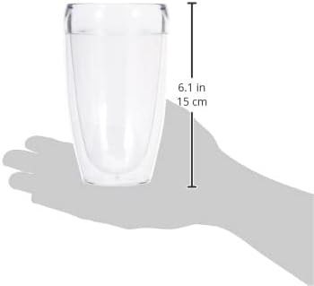 Bodum 11850-10SA PAVINA Outdoor Becher, doppelwandig, Kunststoff, 0,45 l, 6 Stück 450 Milliliter 1,