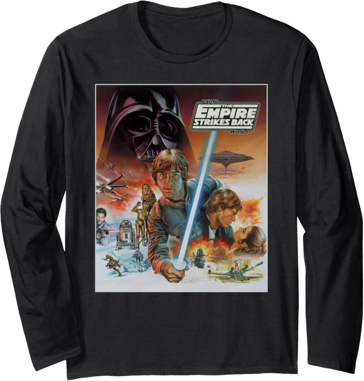 Star Wars The Empire Strikes Back Luke Skywalker Vintage Langarmshirt