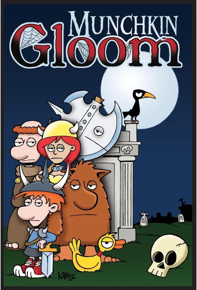 Atlas Games ATG01333 - Munchkin Gloom, Kartenspiel