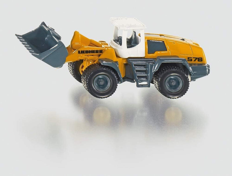 Siku 3559, Wacker Neuson ET 65 Kettenbagger, 1:50, Metall/Kunststoff, Gelb, Bewegliches Maschinenhau