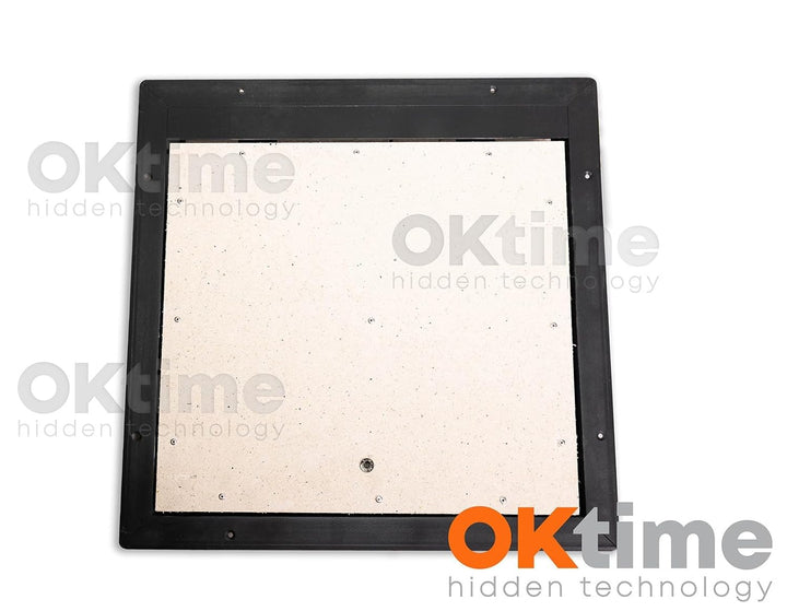 Schachtabdeckung 600 mm x 600 mm Seitenscharniere, Bodenluke Schachtdeckel Revisionsschacht Kanalsch