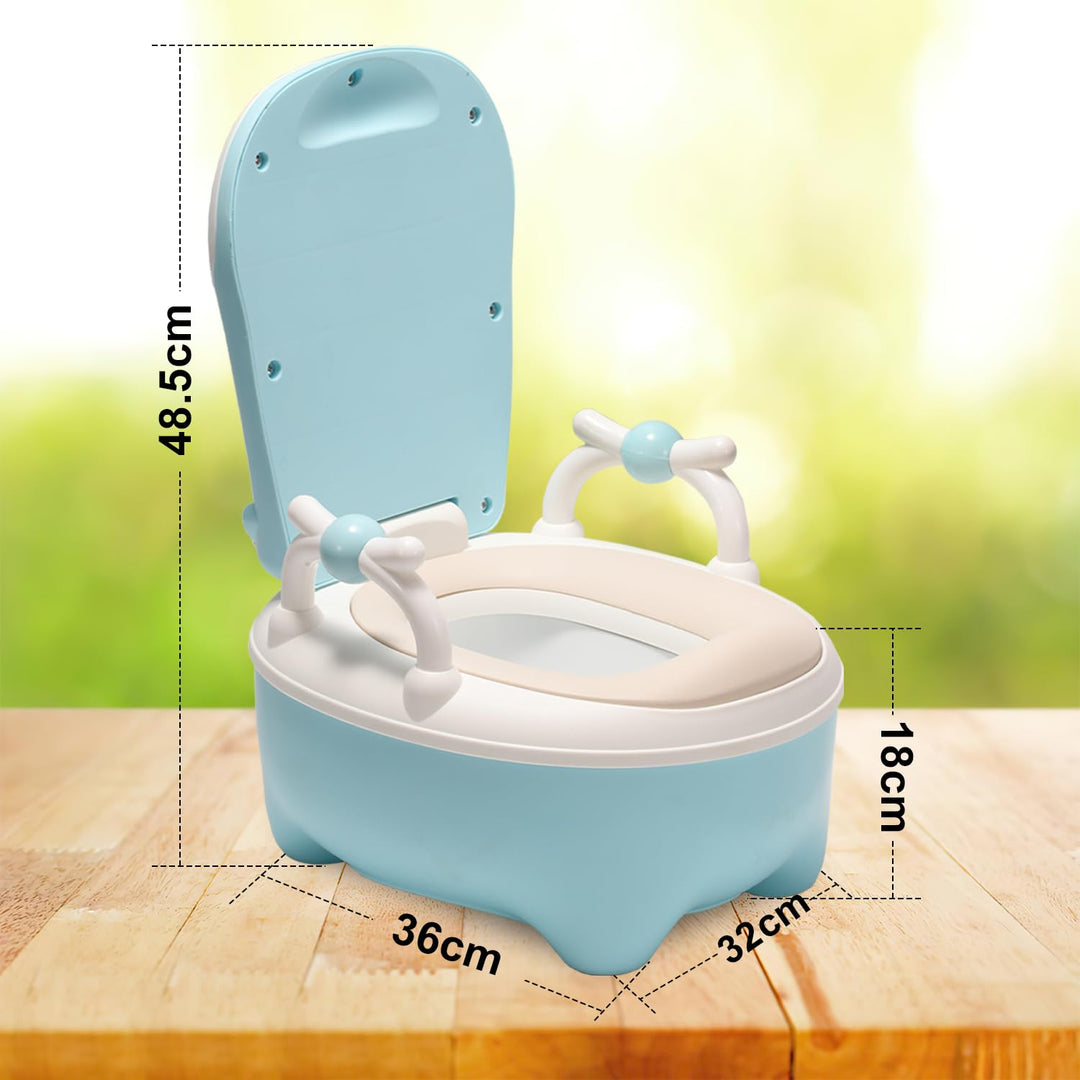 Fiqops Kinder Töpfchen, Toilettensitz Kinder, Typ der Schublade Baby Potty mit Griffe, Bürste, Weich