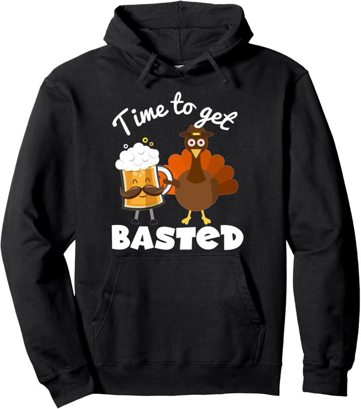Lustiges Erntedankfest - Zeit, Wortspiel zu bekommen Pullover Hoodie