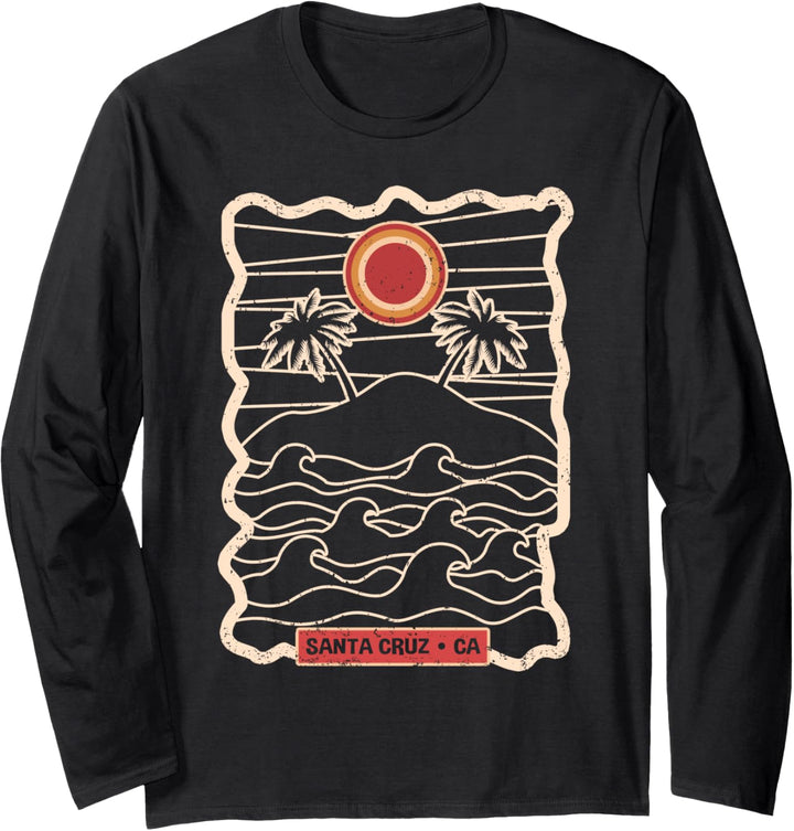 Santa Cruz - Kalifornien - Surfers Club Langarmshirt